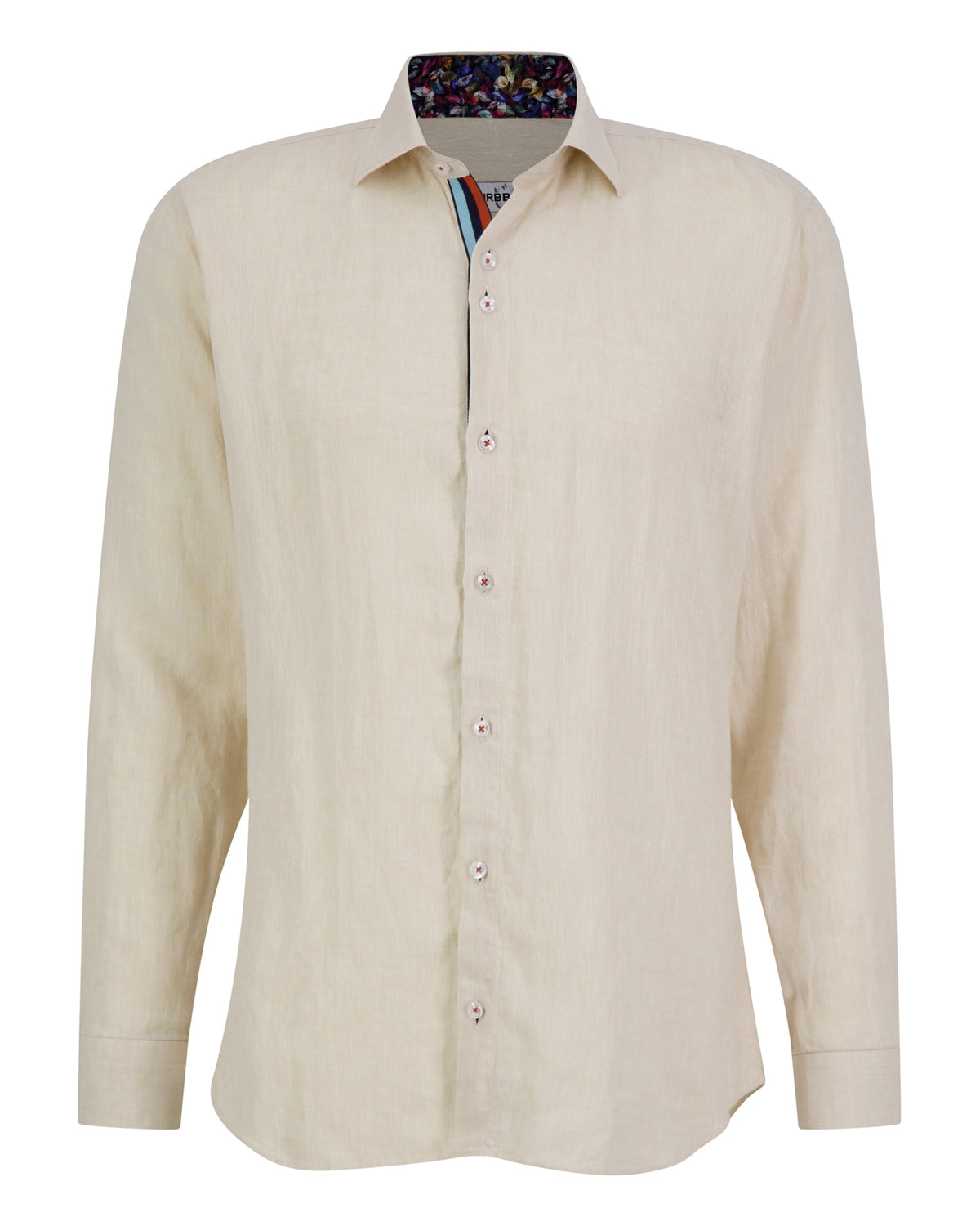 Persepolis Linen Shirt - Creme - Unique URBBANA Shirt Designs
