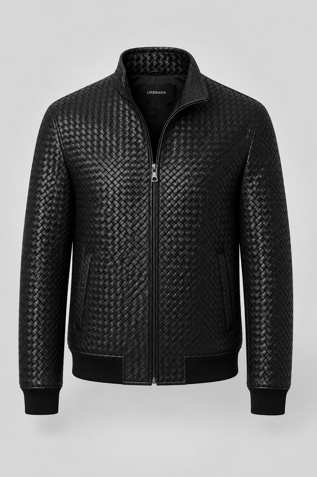 Black check Leather - Check