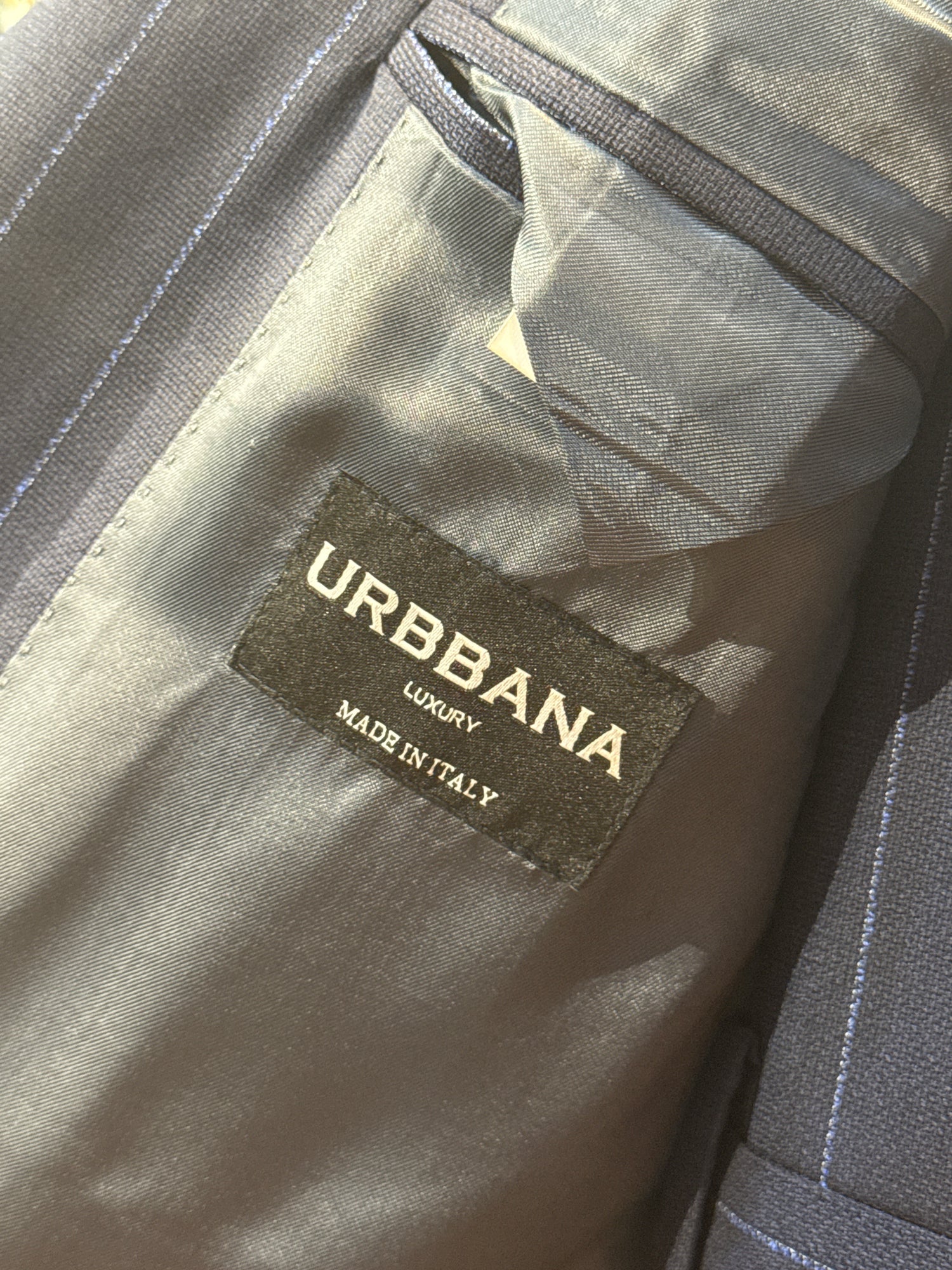 Corleone Zegna Cloth Suit - Navy - Made in Italy