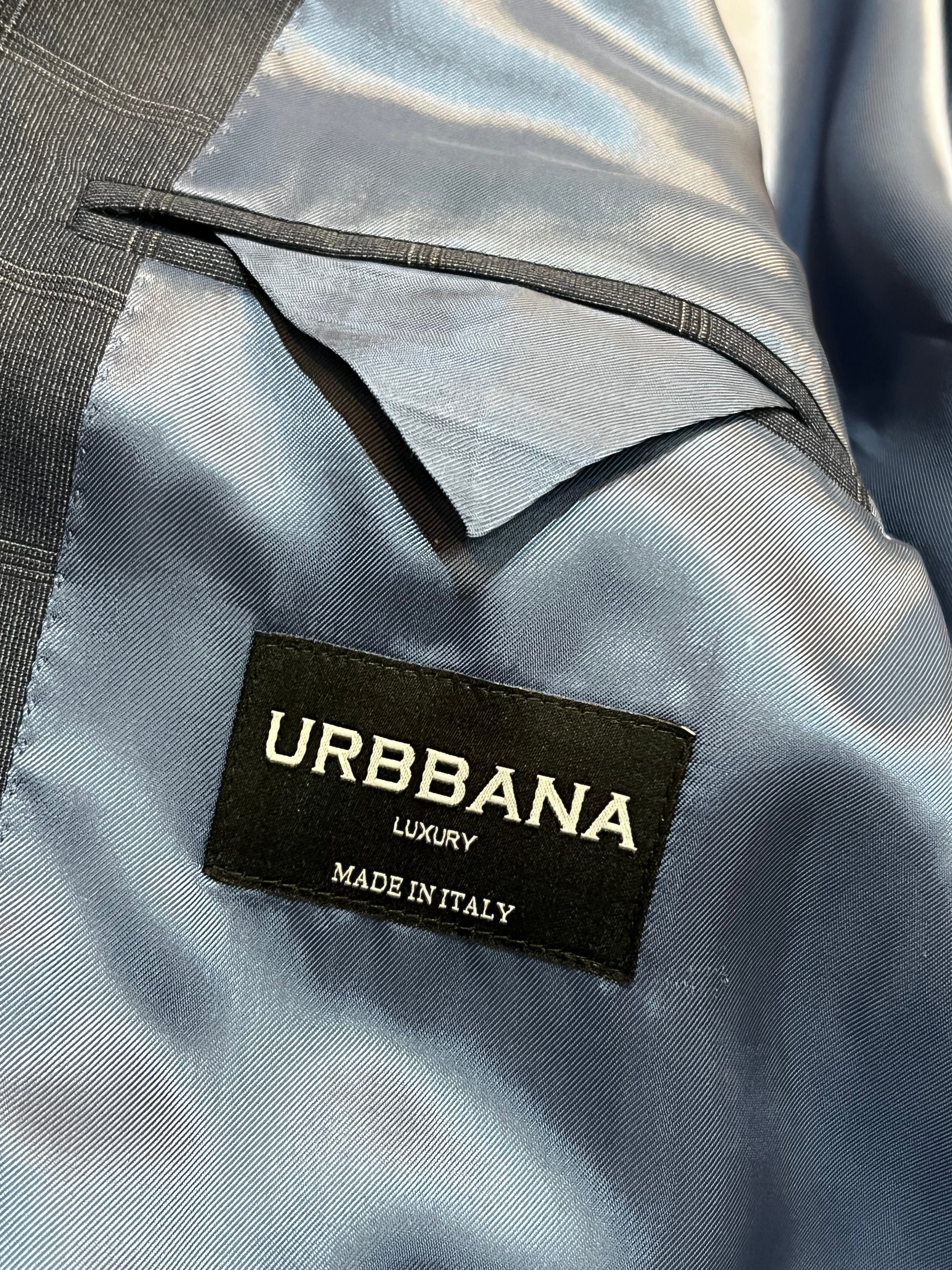 Bateman Zegna Cloth Suit - Navy - Zegna Fabric Men’s Suit