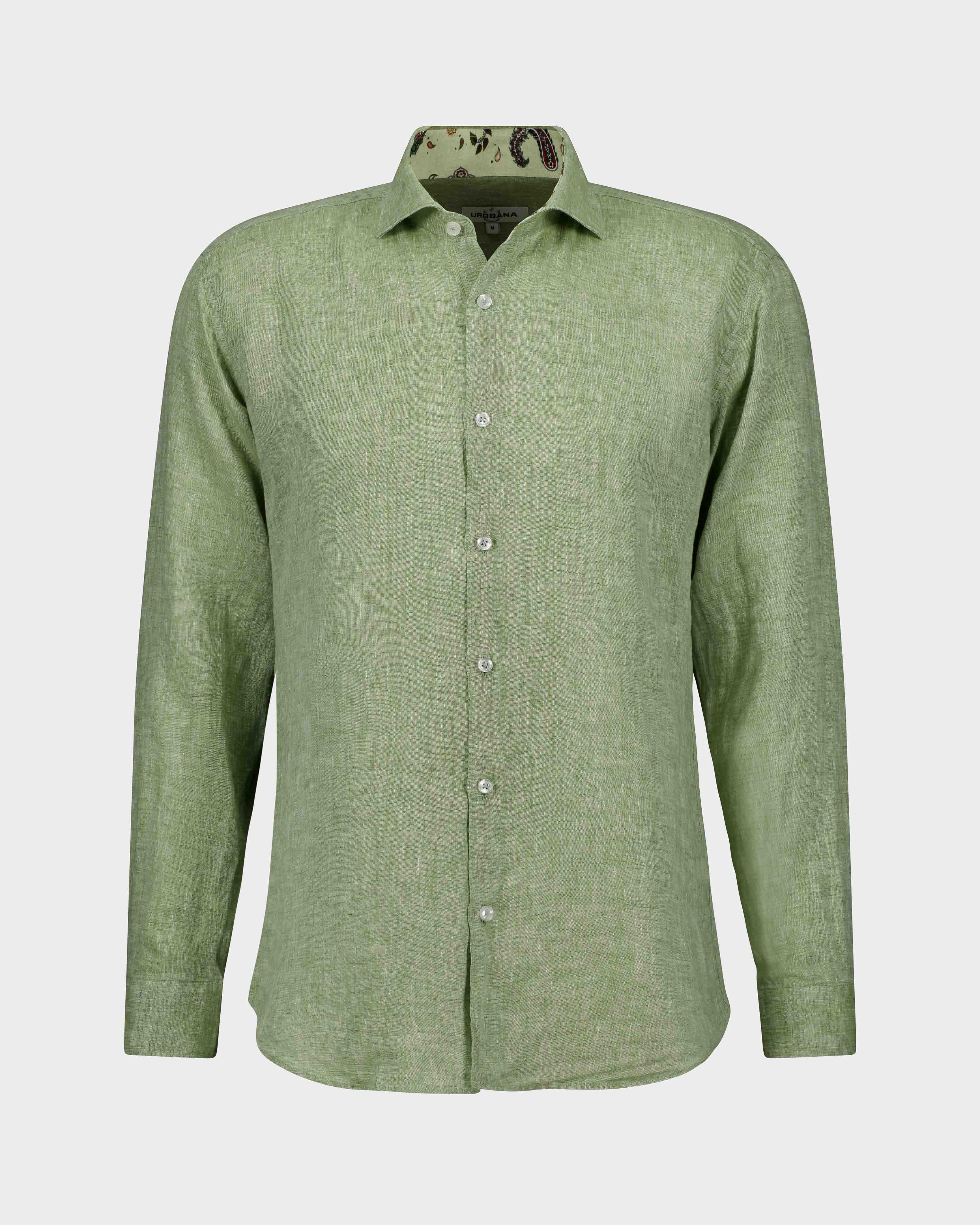 Byblos Linen Shirt - Green