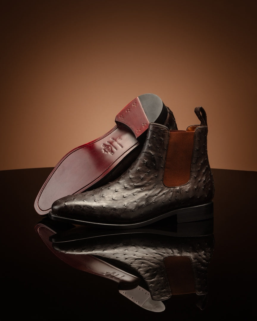 Ostrich - Boots - Shoes by Urbbana -  Classic Style