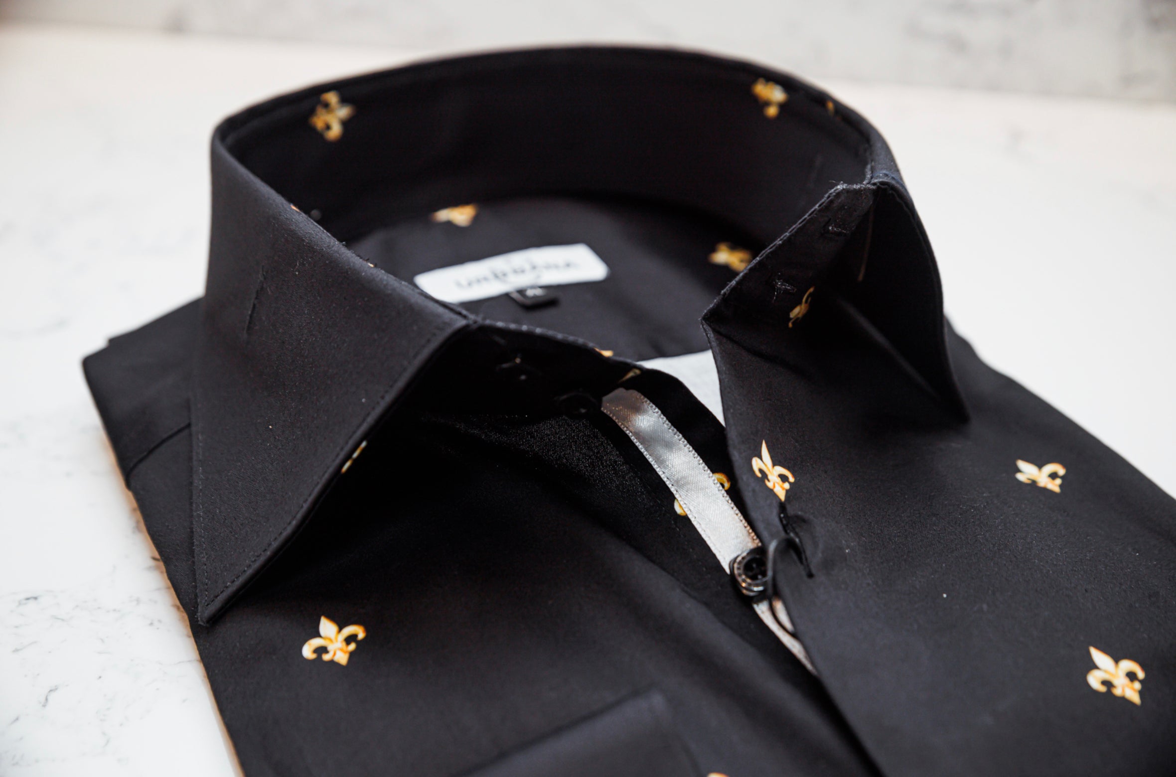 Fleur De Lis Shirt - Black - Shirt by Urbbana