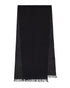 Cashmere Scarf - Black - Handmade Scarf by Urbbana