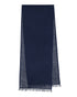 Cashmere/Silk Blend Scarf - Navy-Luxurious Softness & Elegance - Urbbana