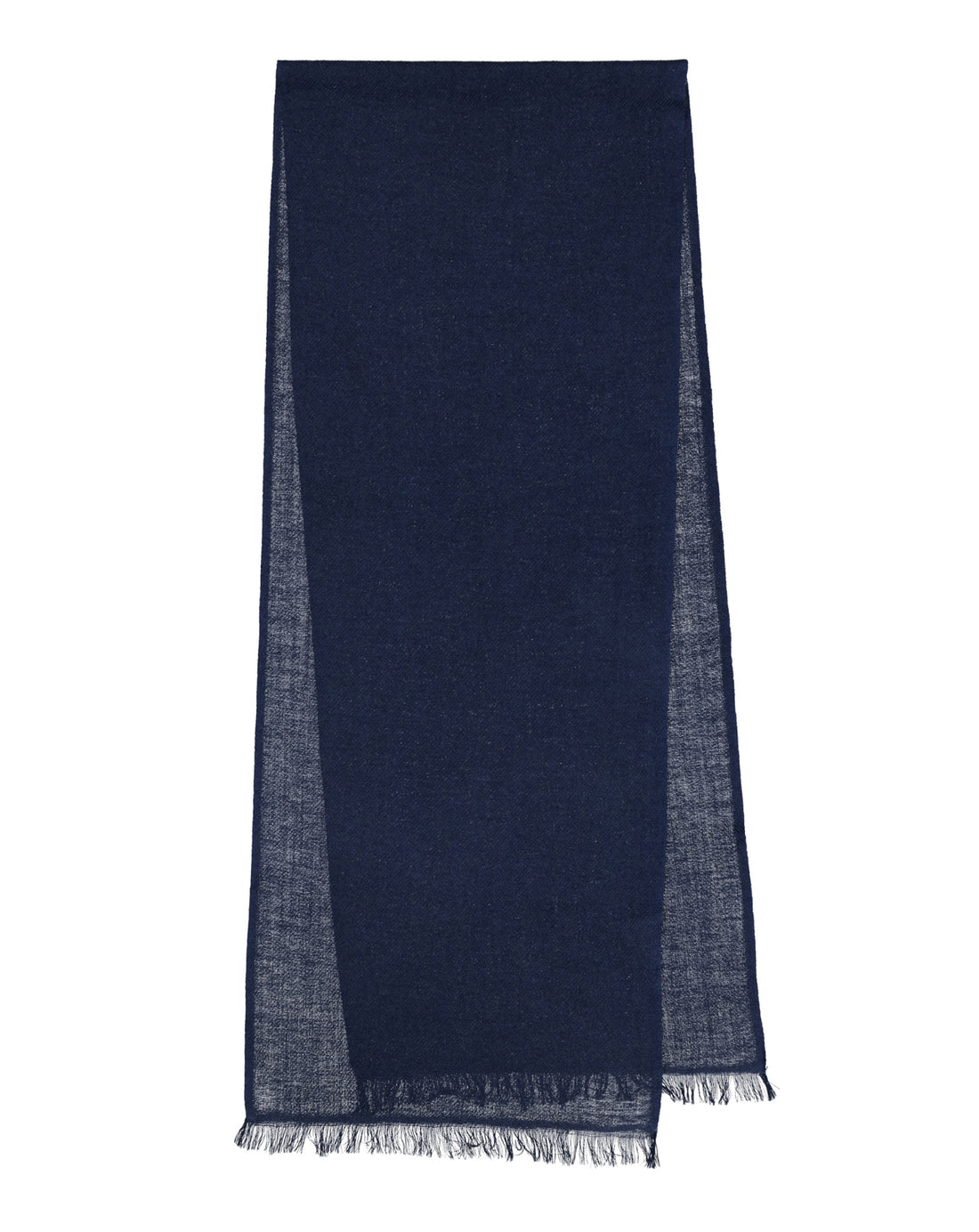 Cashmere Scarf - Navy