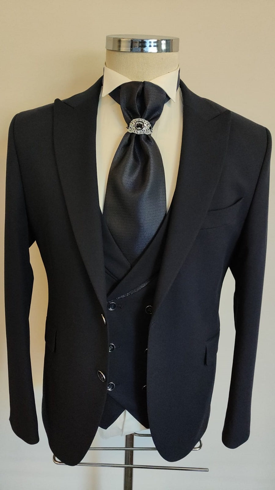 The Phoenix Blu Ceremonial 3pc suit- Navy