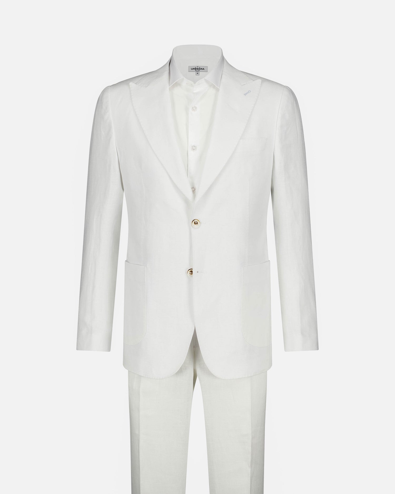 Sonny Linen Suit - White - URBBANA Suiting – Timeless Elegance