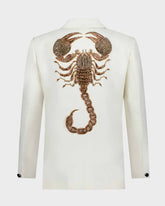 Scorpion Jacket - White - Premium Wedding Jackets