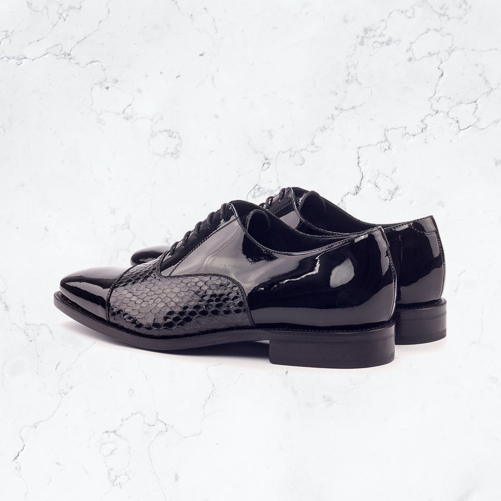 Genuine Python Oxford - Dress II - Stylish and Durable Footwear
