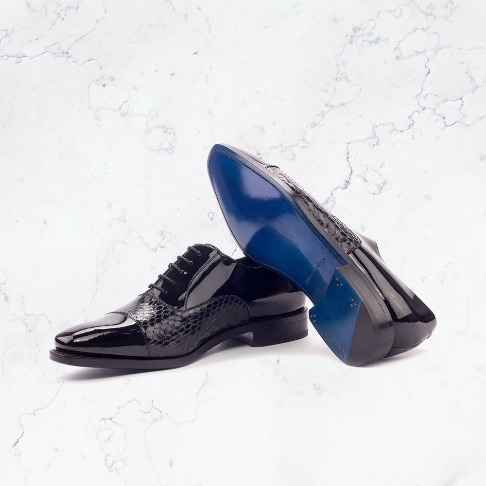 Genuine Python Oxford - Dress II - Made To Order by Urbbana
