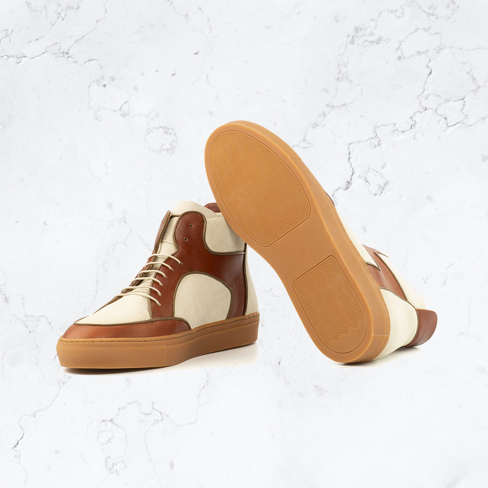 High Top - Casual I - Brown Leather