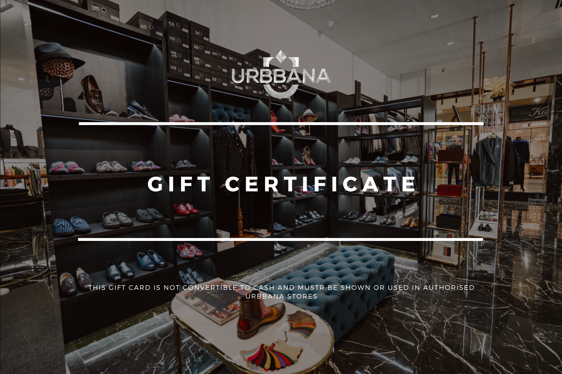 Urbbana Gift Card