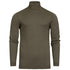 Khaki Turtleneck Sweater - Sweater by Urbbana