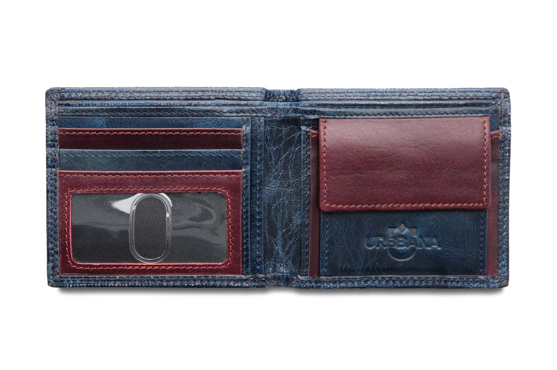 The Marble Wallet - Navy - by Urbbana