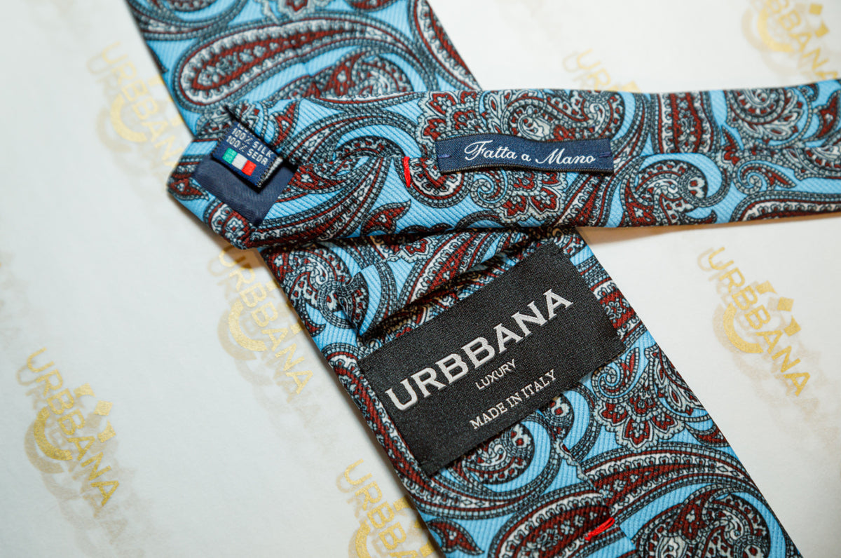 The Lisandro Silk Tie - Made in Italy - by Urbbana
