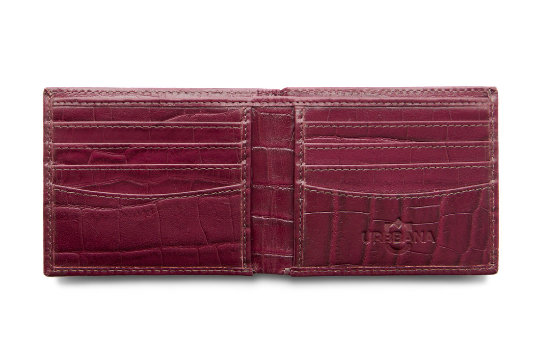 The Sarri Wallet - Burgundy - by Urbbana
