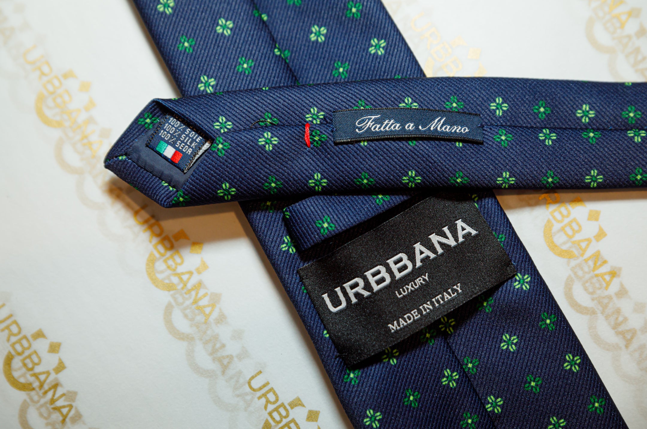The Berlin Silk Tie - Made in Italy - by Urbbana