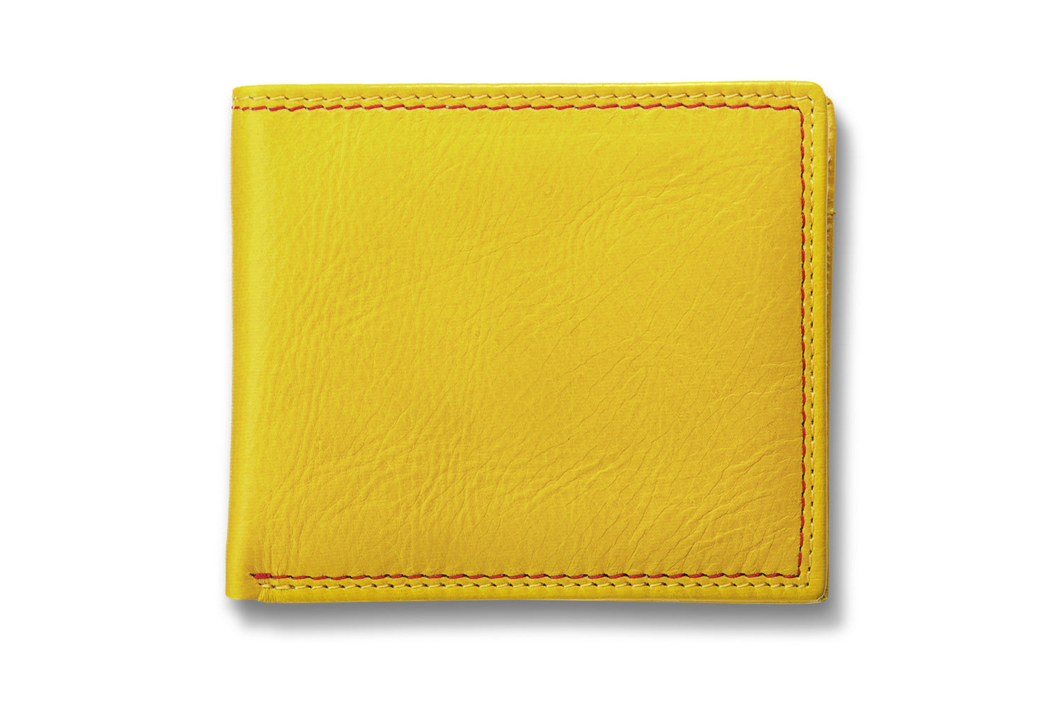 The Sun Seeker Wallet - Yellow and Red - URBBANA Luxury Wallet Collection