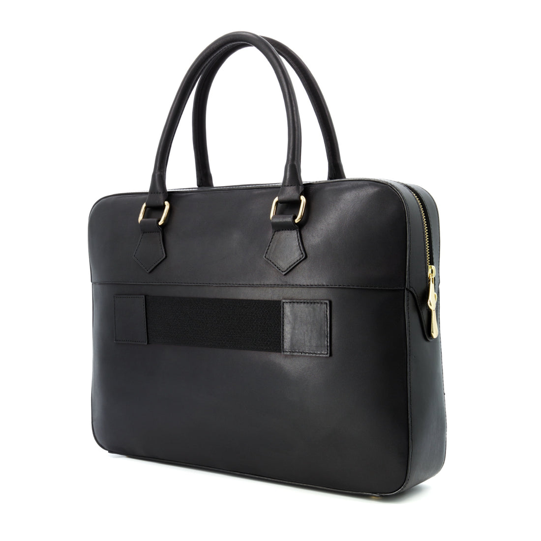 The Zuma Briefcase - Black - Handmade Spanish Luxury Bag