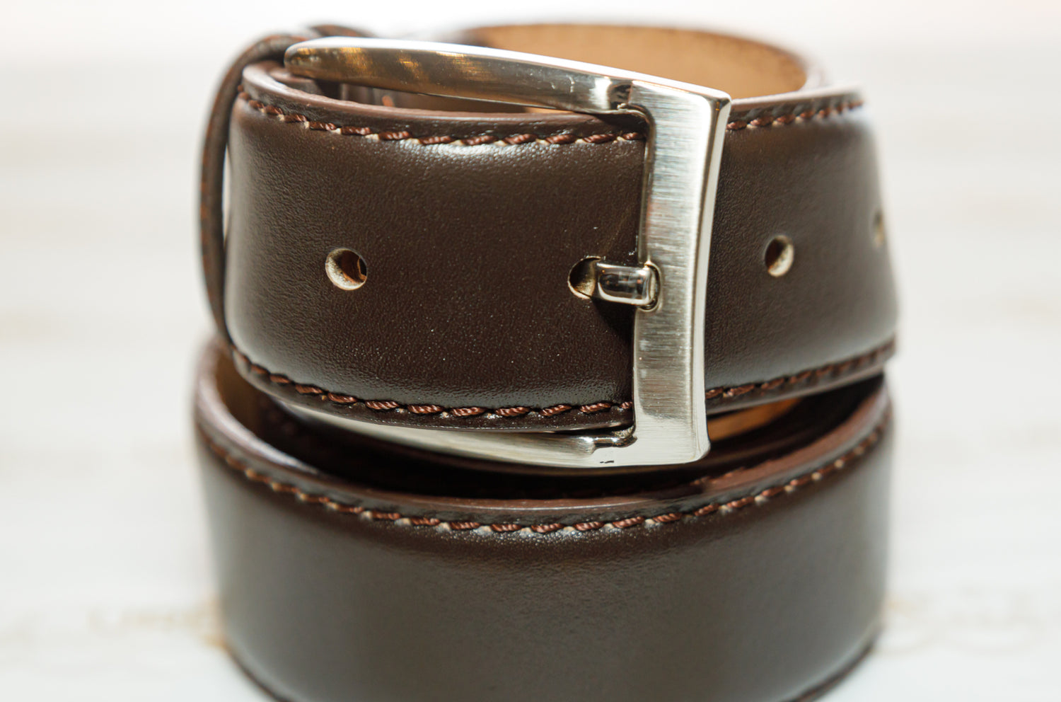 The Rami Belt - Chocolate Brown - URBBANA Handmade Craftsmanship