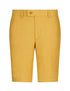The Nuno Linen Shorts - Yellow - URBBANA Luxury Handmade Linen Shorts