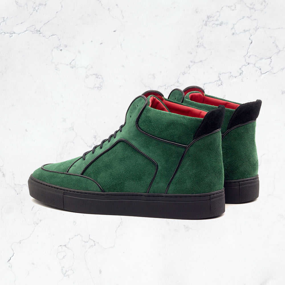 High Top - Casual IV - Unique Green Design