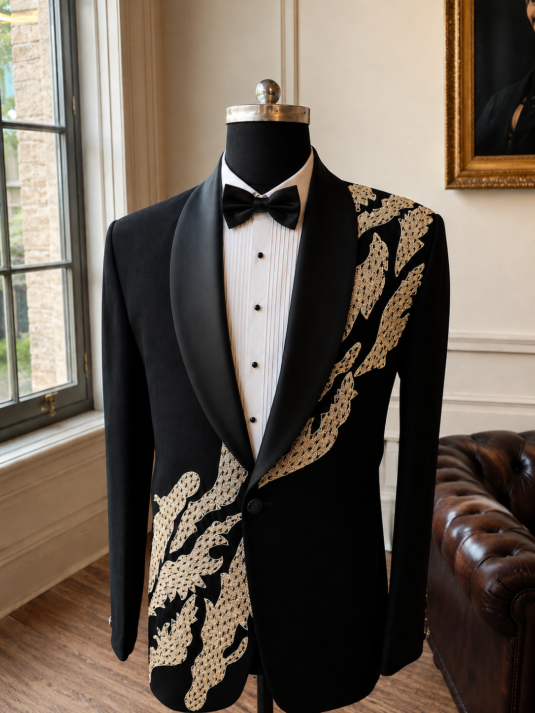 The Fiery Gold Jacket