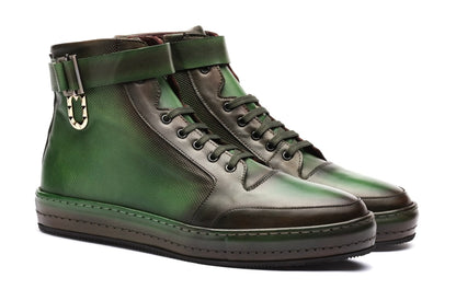 The Green High Top Sneakers