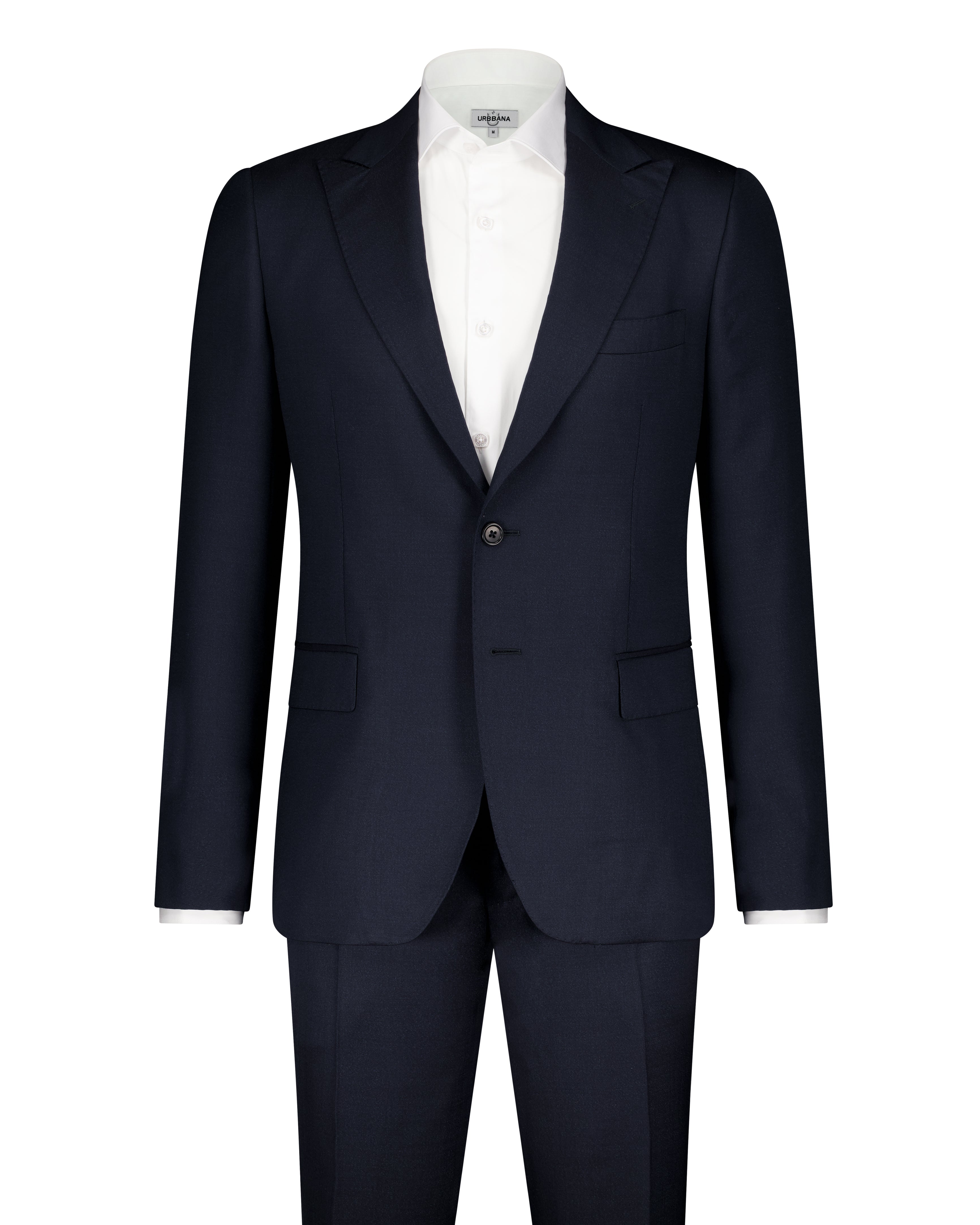 Federico Zegna Cloth Suit - Dark Navy - Premium Italian Tailored Suit