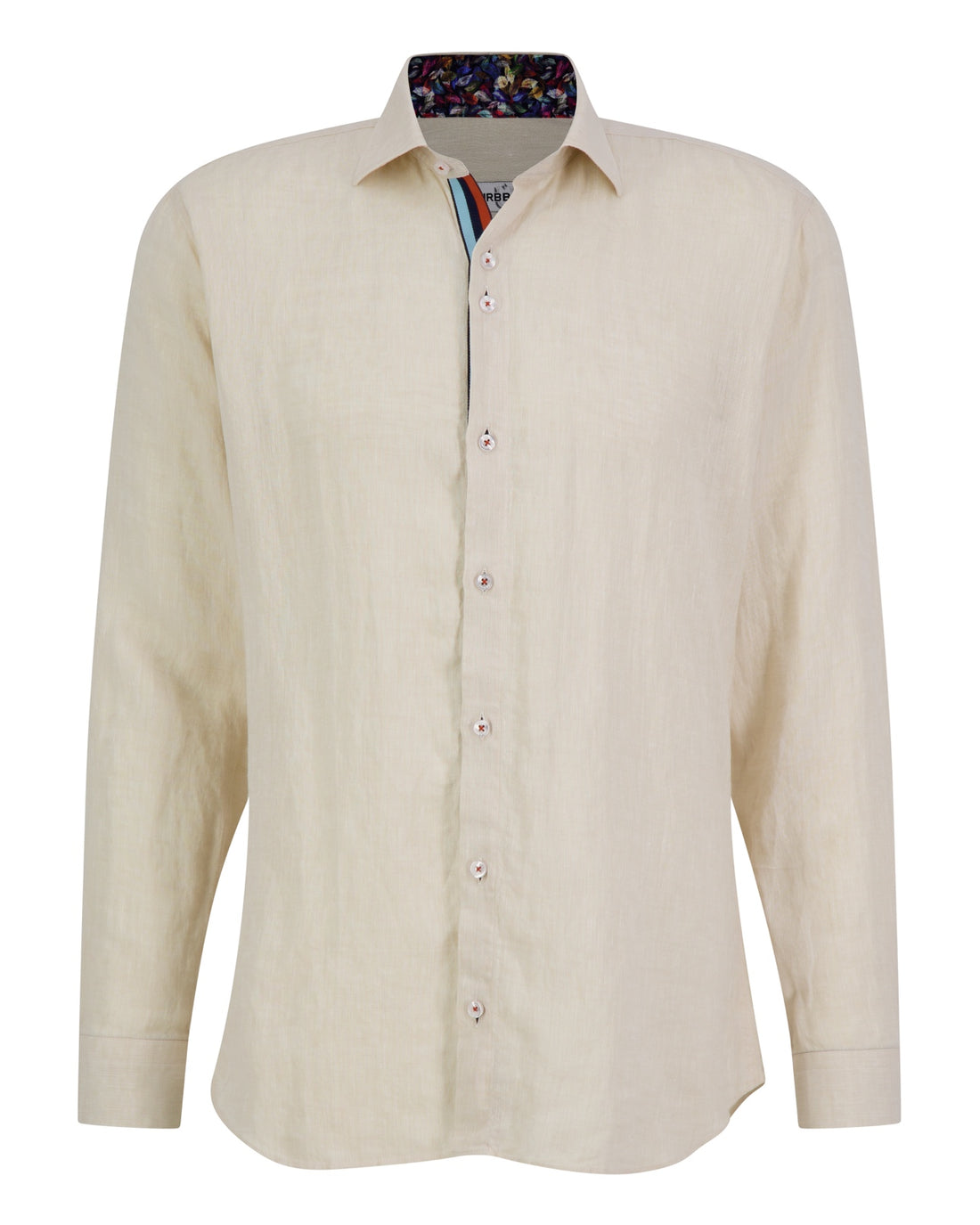 Persepolis Linen Shirt - Creme - Unique URBBANA Shirt Designs