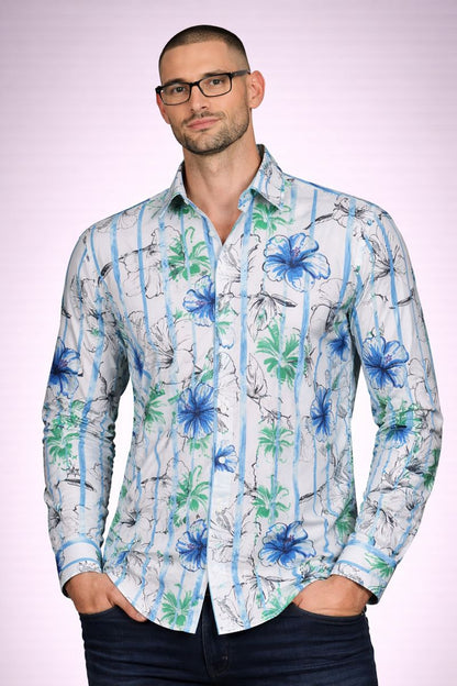 Aquarel Floral Shirt