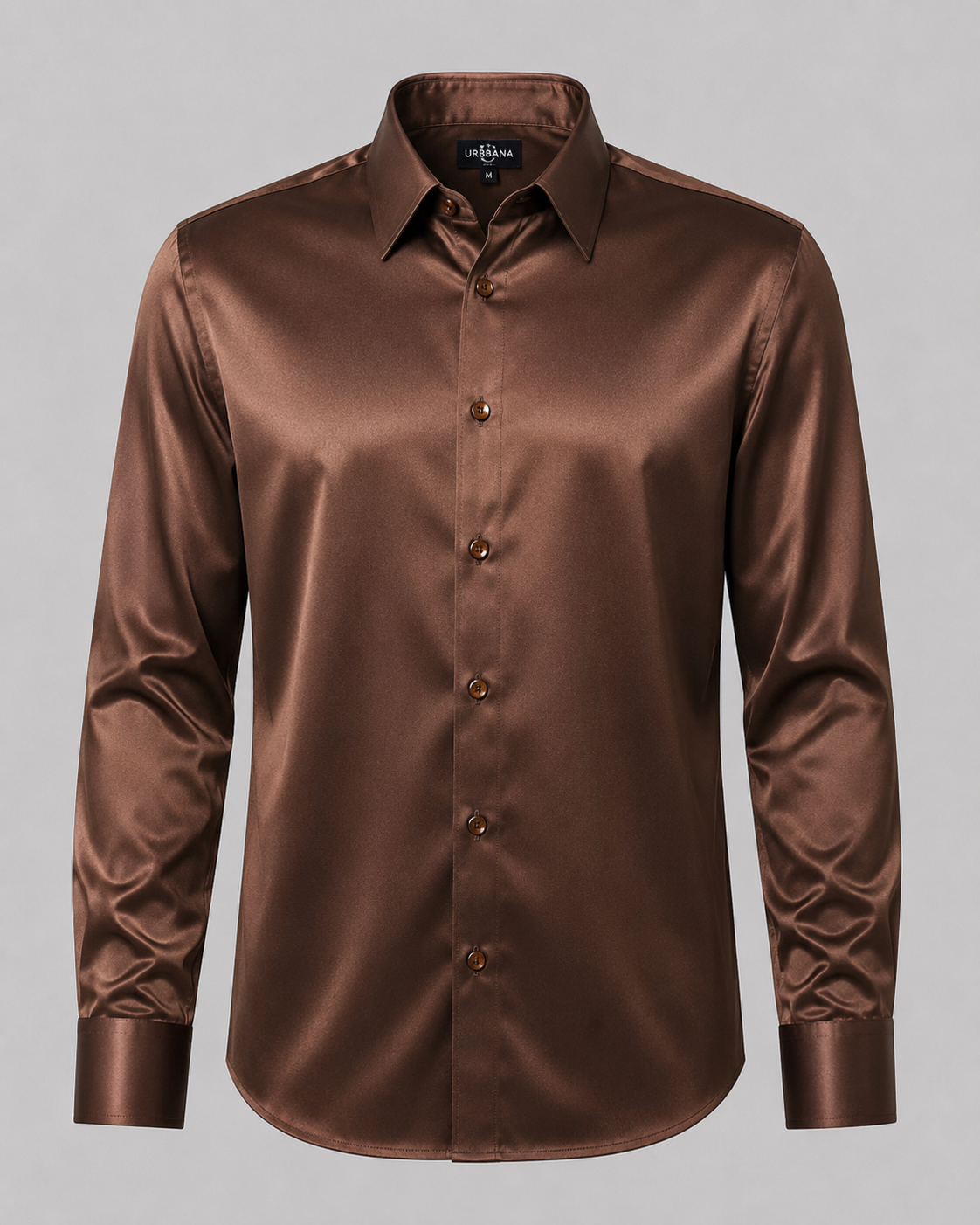 Mulberry Silk Shirt - Amber