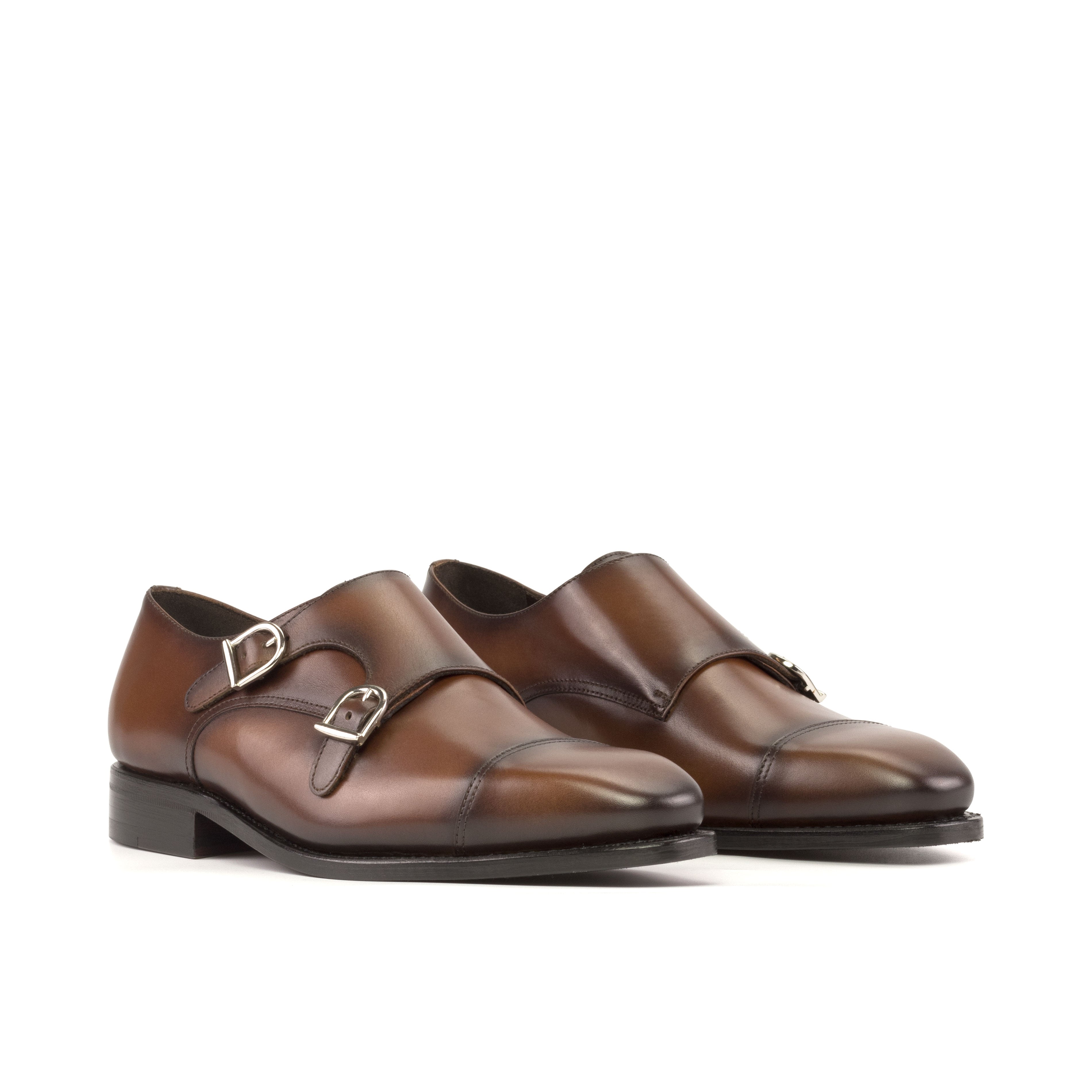 The Fadi Double Monk - Burnished Brown