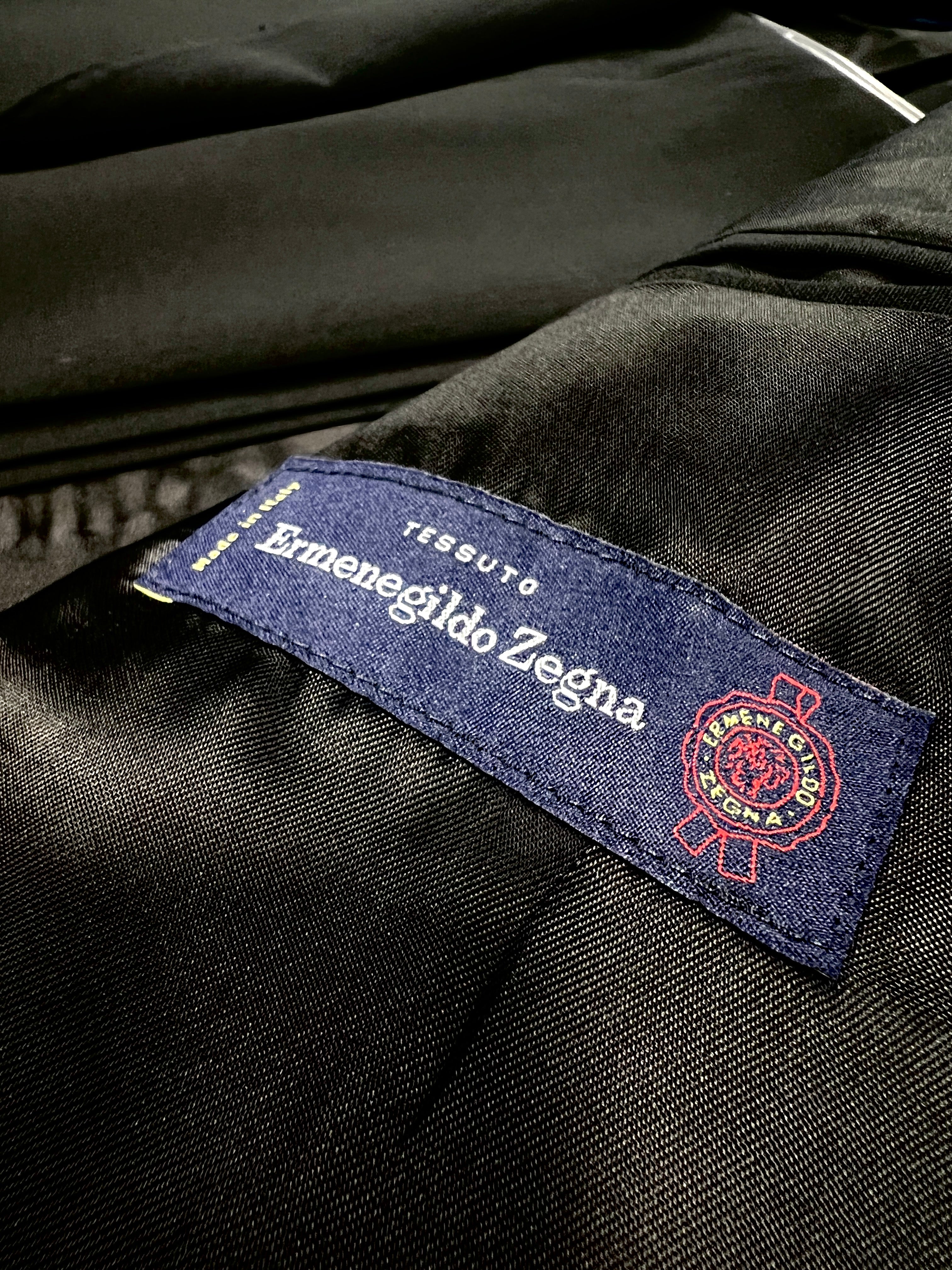 Vito Zegna Cloth Suit - Black - Made in Italy - Suit by Urbbana