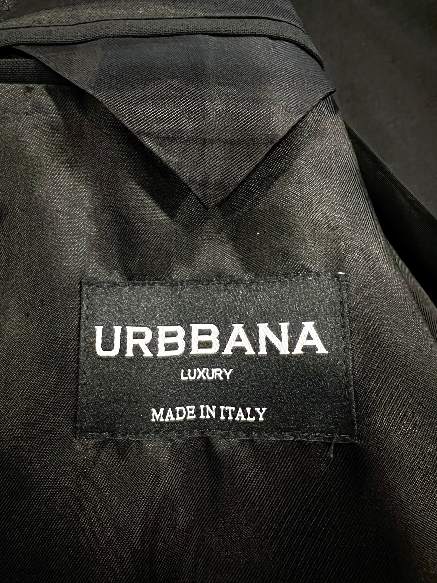 Vito Zegna Cloth Suit - Black - Made in Italy - Suit by Urbbana