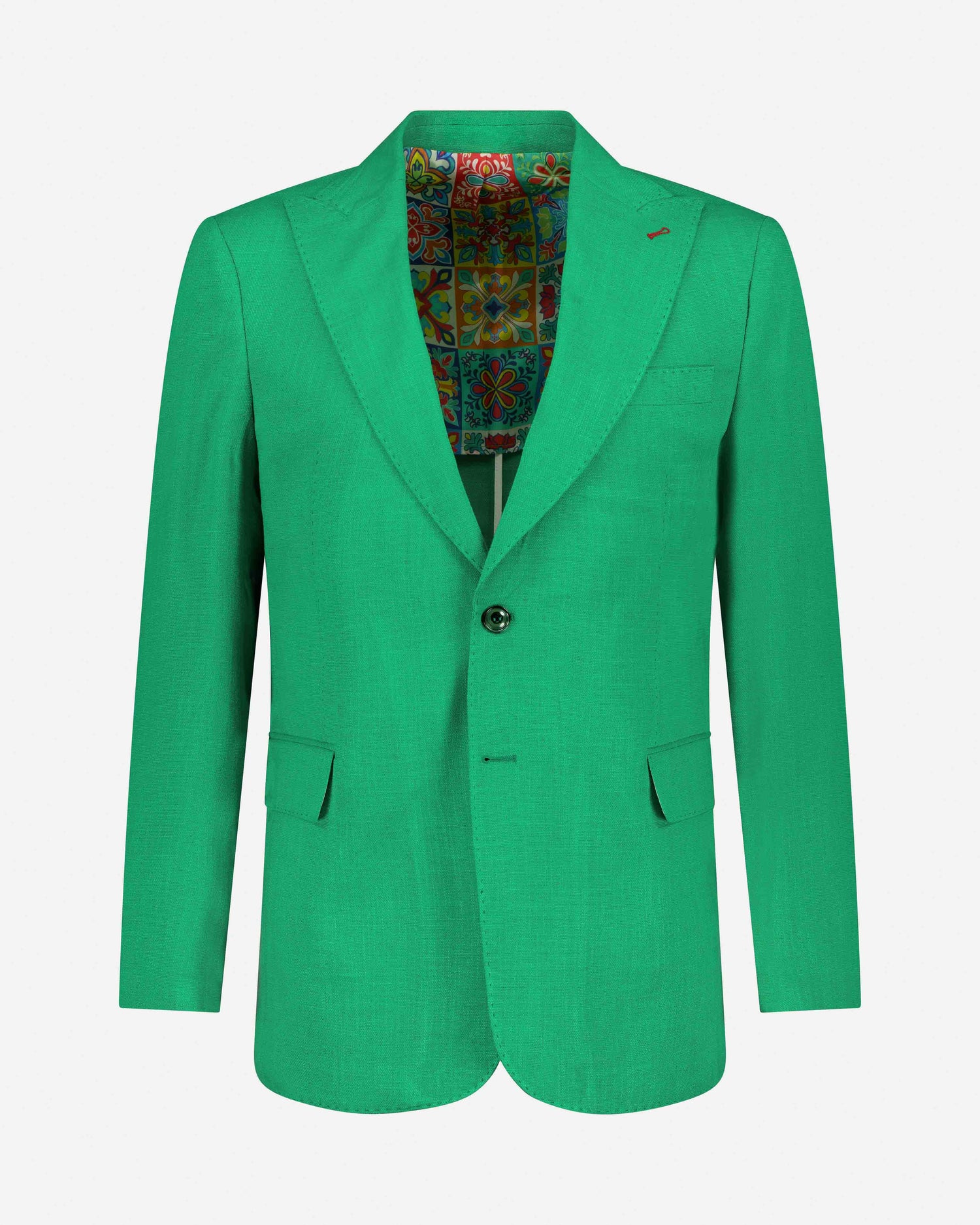 The Etreta Linen Jacket - Green