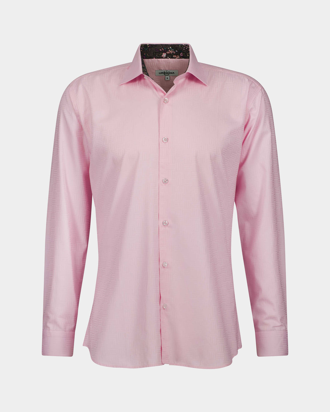 Men’s Jacquard Amary Shirt in Elegant Pattern- Urbbana