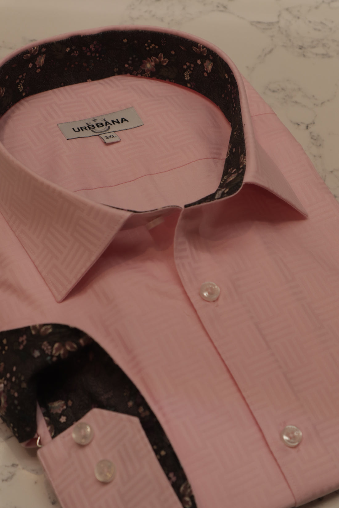 Slim Fit Jacquard Amary Shirt 