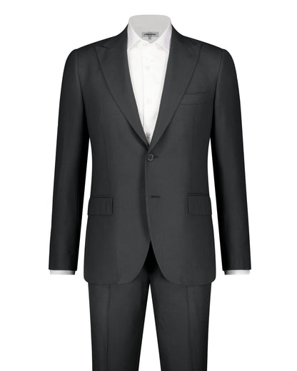 Pietro Zegna Cloth Suit - Dark Charcoal - Made in Italy