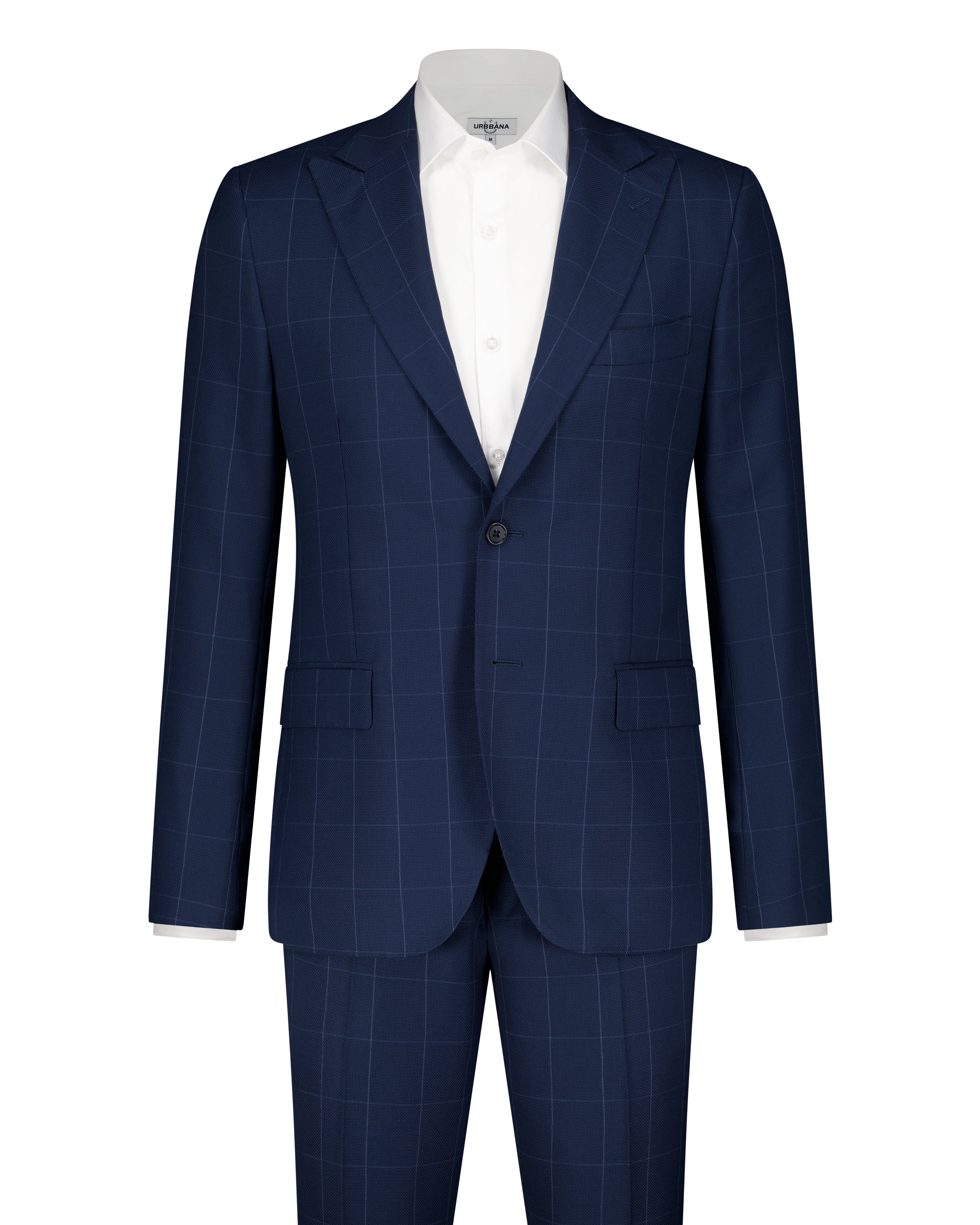 Emilio Zegna Cloth Suit - Navy - Made in Italy - Suit by Urbbana