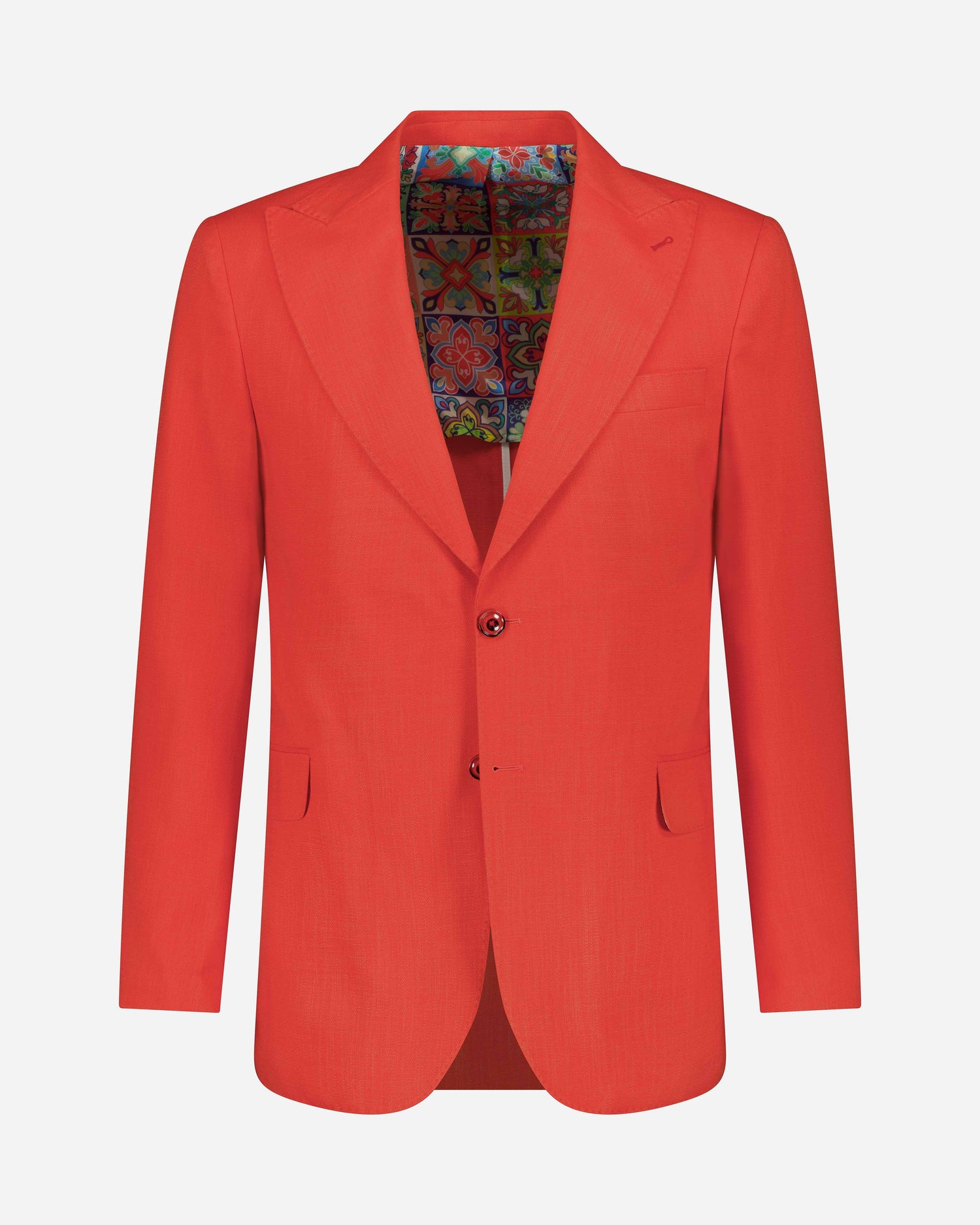 The Etreta Linen Jacket - Orange