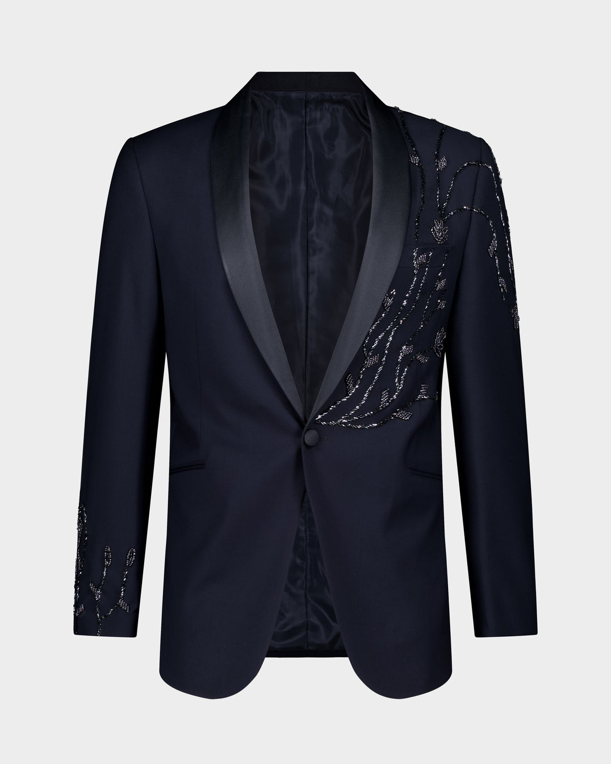 The Basseton Ceremonial Jacket - Navy
