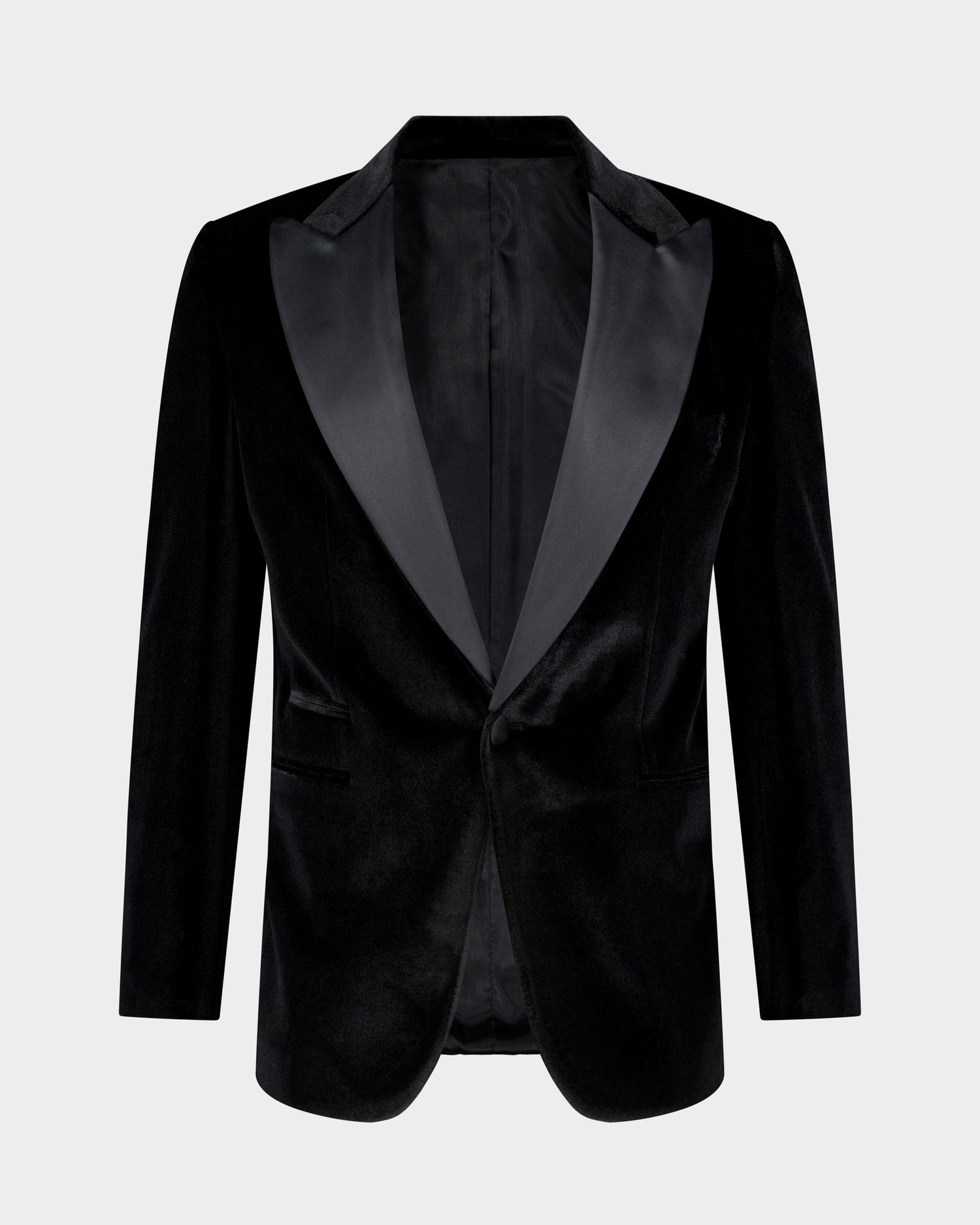 The Grammy Luxe Velvet 3pc Suit - Black