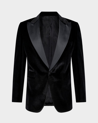 The Grammy Luxe Velvet 3pc Suit - Black