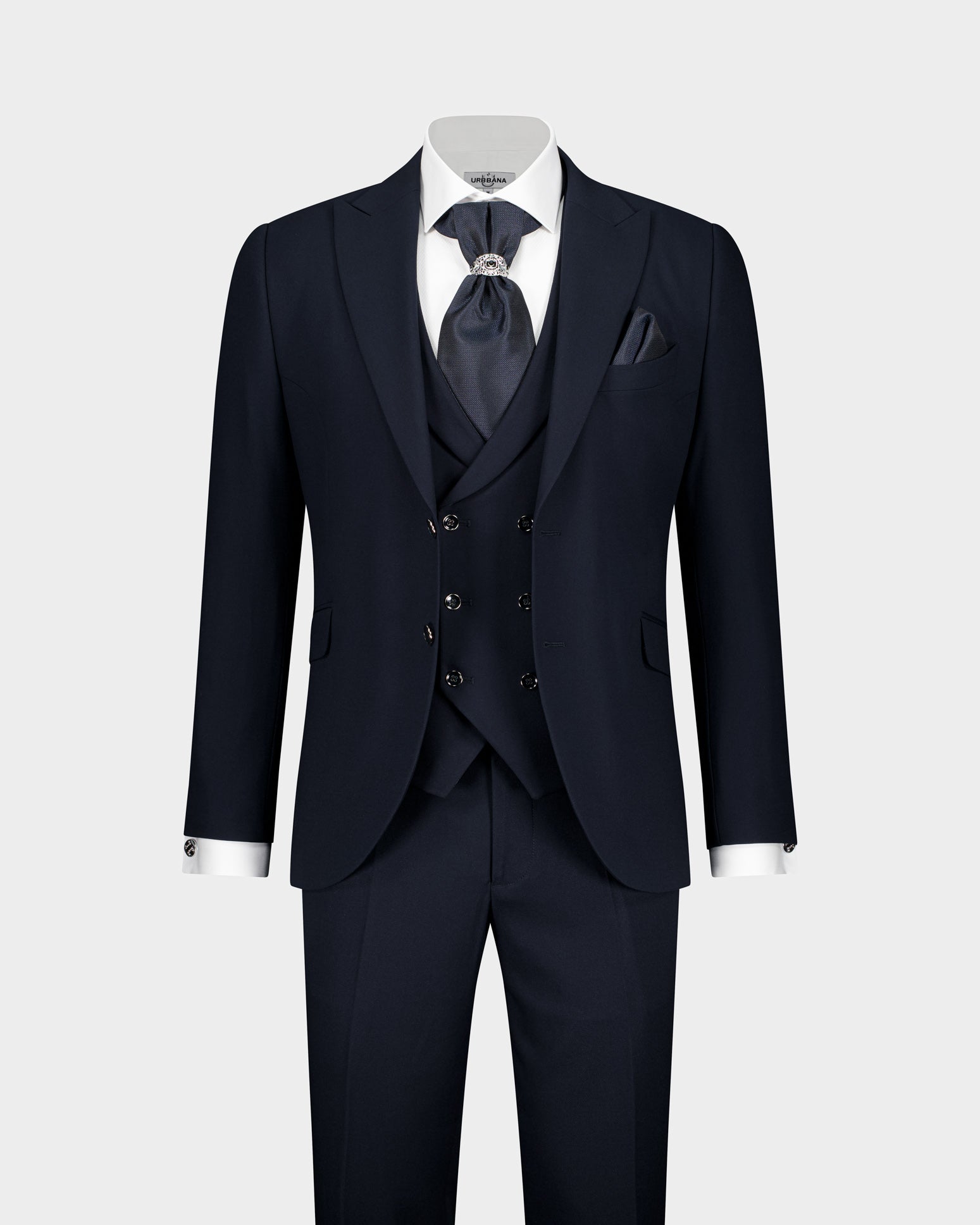 The Caladrius Ceremonial 3pc suit- Navy
