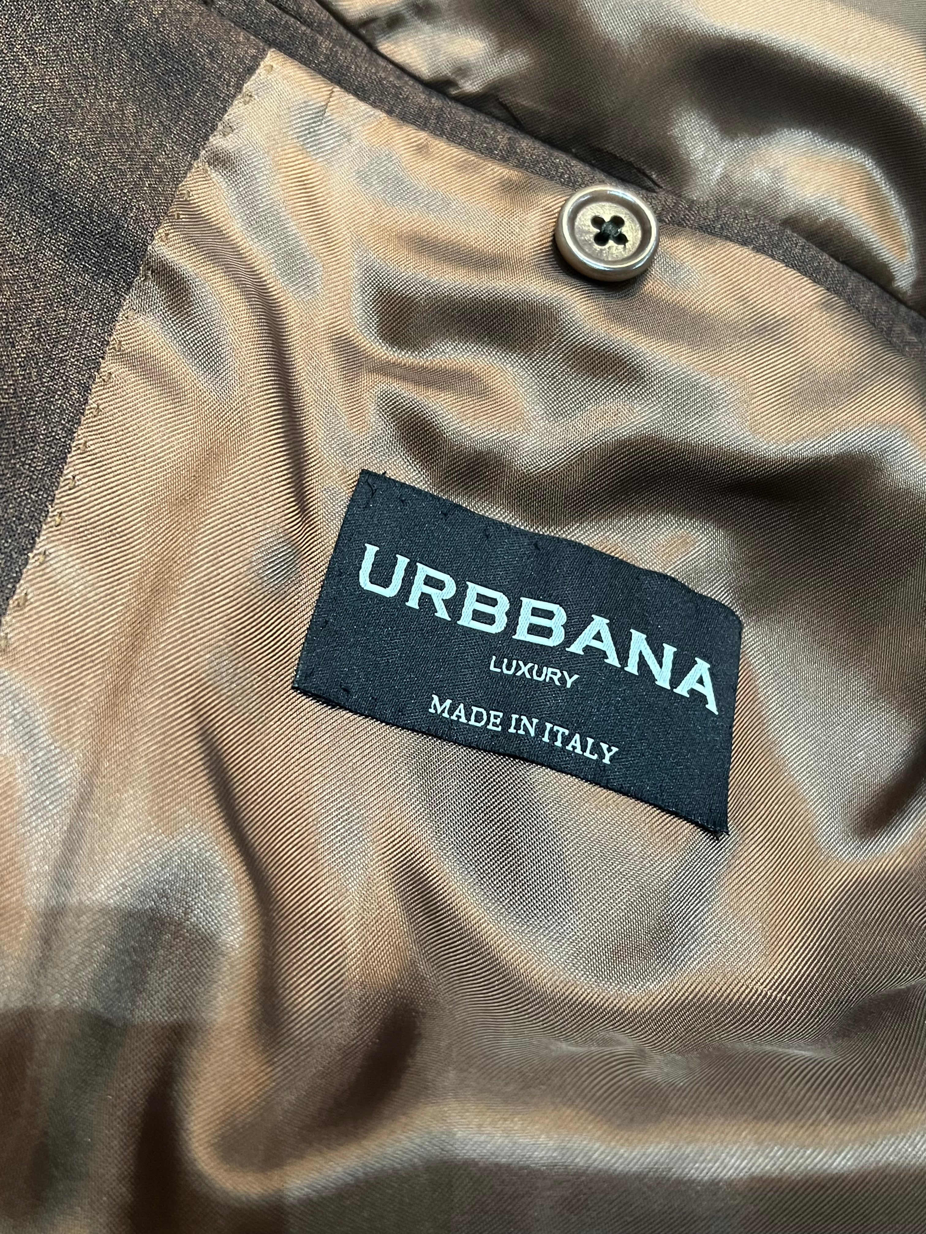 Bocelli Zegna Cloth Suit - Brown - Made in Italy - Suit by Urbbana