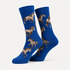 Cavalla equestrian dress socks by URBBANA on a light grey studio background