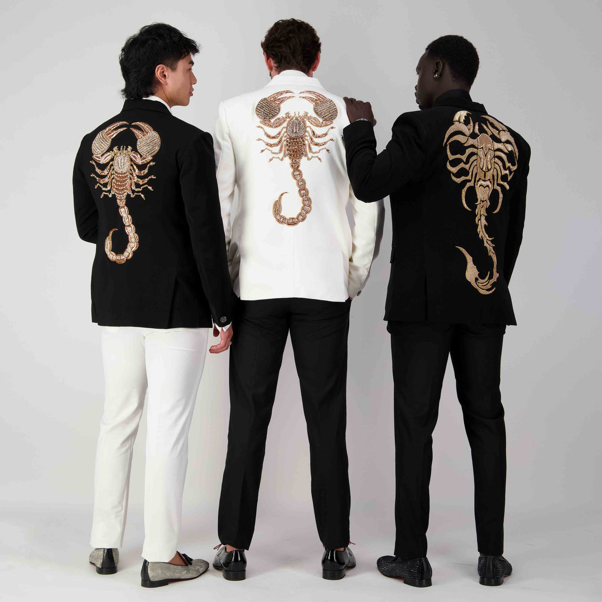 URBBANA Emperor Scorpion wedding jacket.