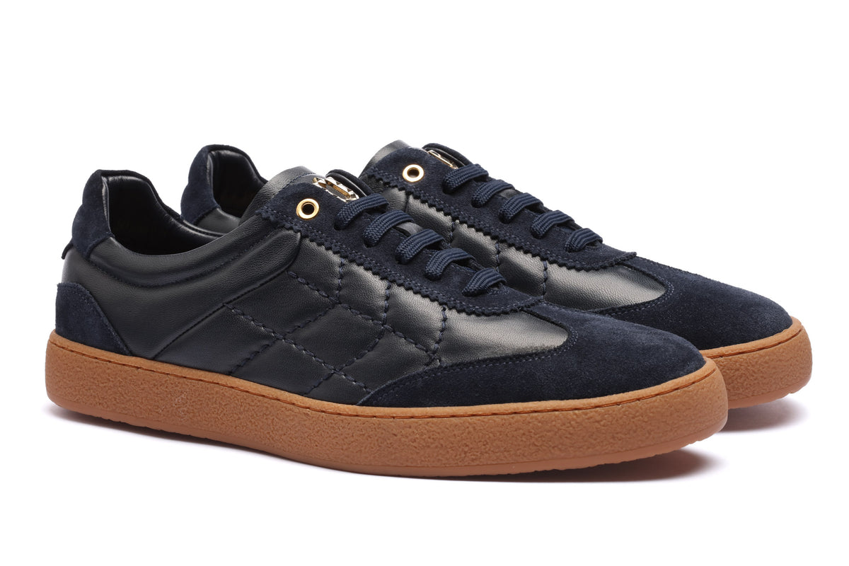 URBBANA handcrafted leather sneakers.